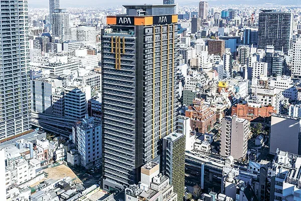 オープンしたアパホテル＆リゾート大阪梅田駅タワー