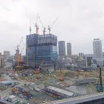 建設中の南街区
