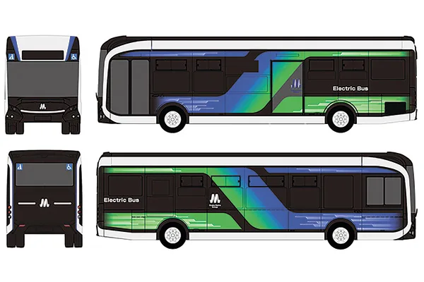 EVバスのデザイン決定