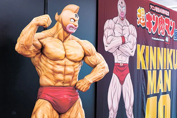 超人達の名シーンが再現されている『超キン肉マン展』（ゆでたまご・東映アニメーション）