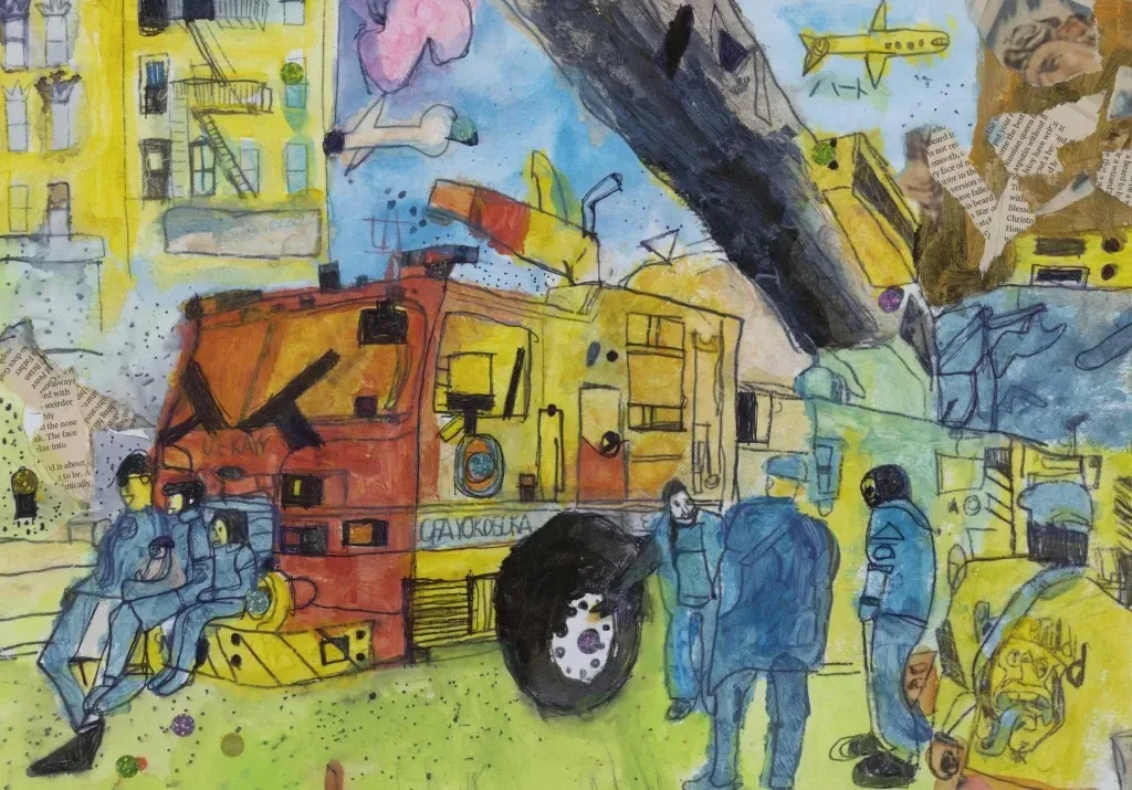 グランプリ_浅井　峻世（あさい　しゅんせい）_はしご車のまえで_東京都_小学校6年生_1