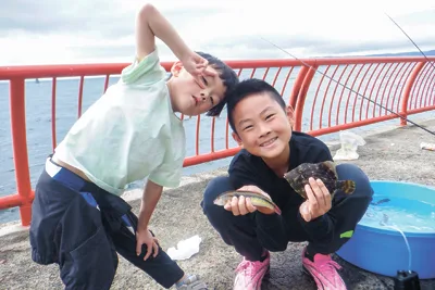 多種多様な魚が釣れるのが魅力