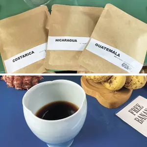 南米やアフリカなどを原産とするハイグレードな豆が並ぶ