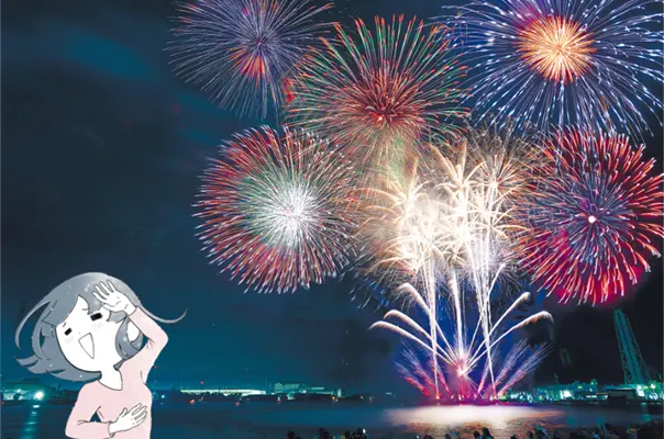 姫路みなと祭海上花火大会(兵庫県姫路市)