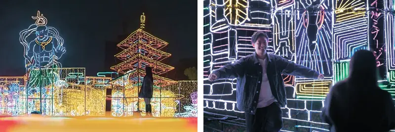 大阪城イルミナージュ