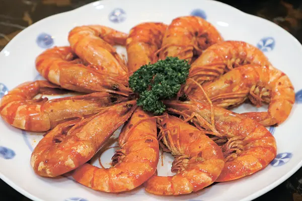 麻辣蝦など本家「祥龍」にない料理が味わえるのも別邸の醍醐味