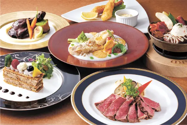 7品からメイン料理が選べる(イメージ)