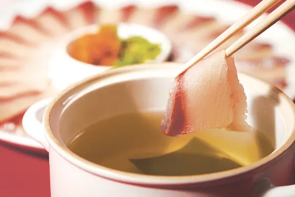 「鰤しゃぶ」(ディナー限定)