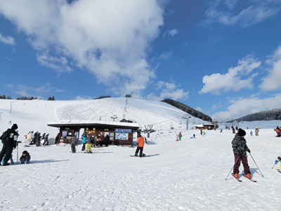 コース幅もワイドな「ゆったりゲレンデ」